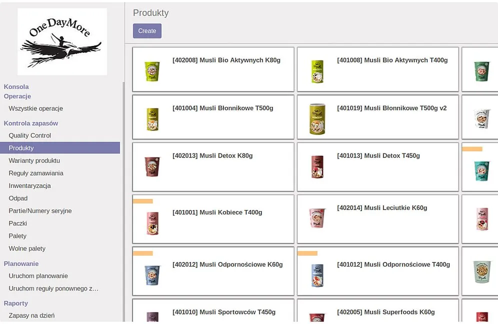 OneDayMore Odoo ERP