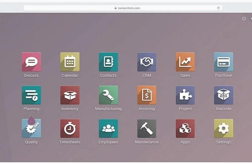 Odoo panel