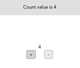 Count value is 4