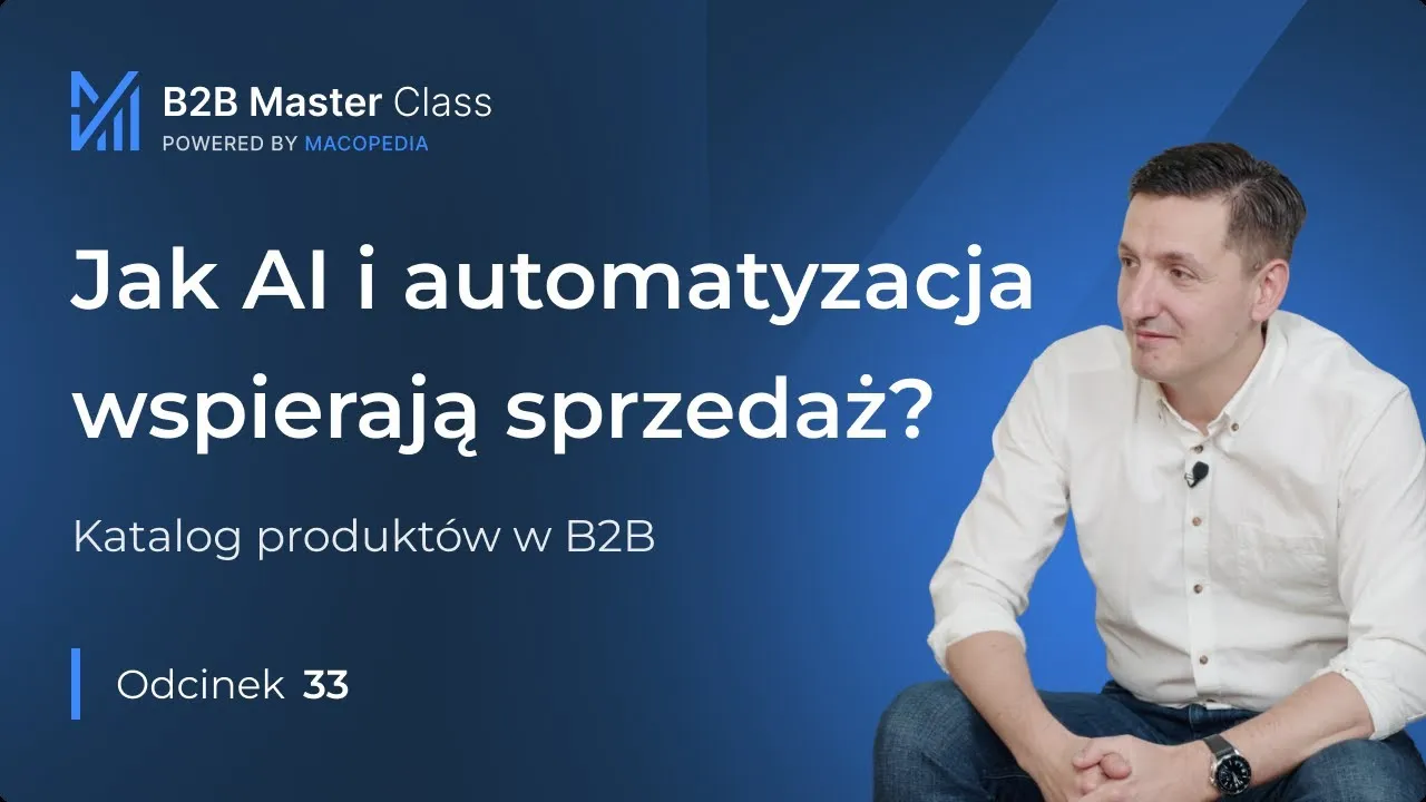 Marcin Piwowarczyk (CEO Ergonode) o danych produktowych, AI i Cyfrowym Paszporcie Produktu