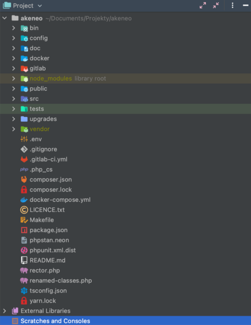 File structure 1a