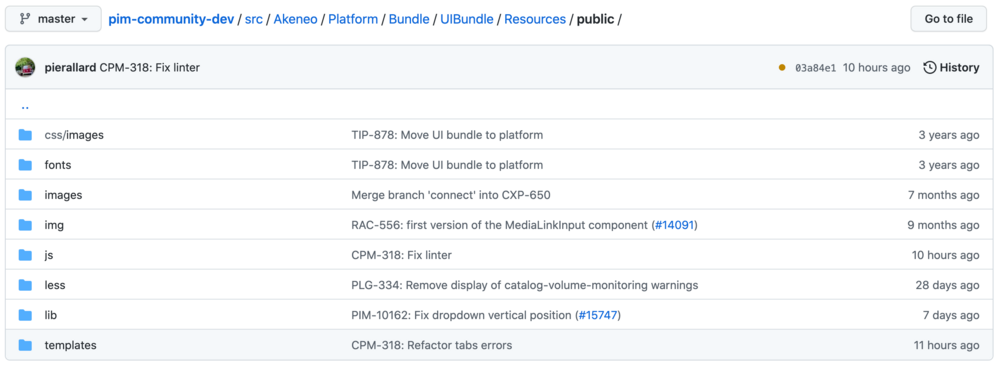 GitHub Akeneo files 1a