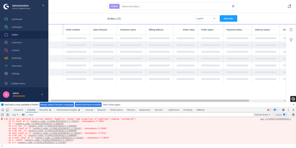 What to be aware of when creating an order?