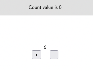 Count value is 0