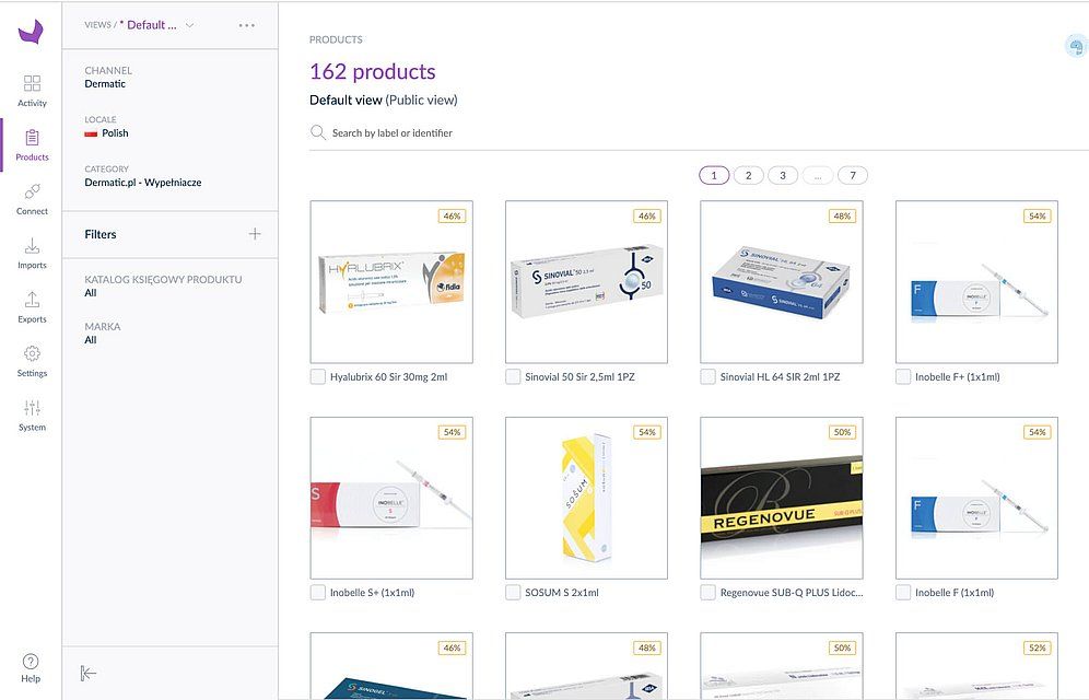 Dermatic catalog
